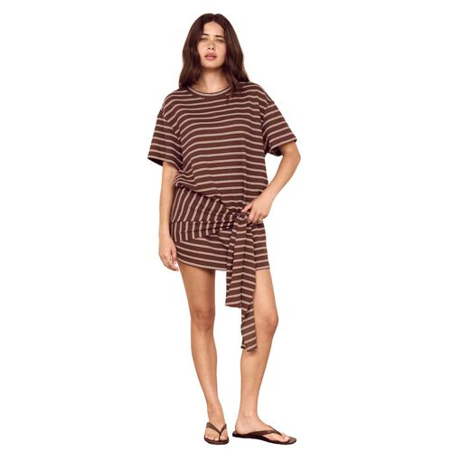 MINKPINK Vesper Tie Waist Mini Dress